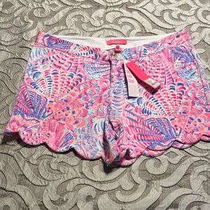 NWT Lilly Pulitzer Buttercup shorts Size 14